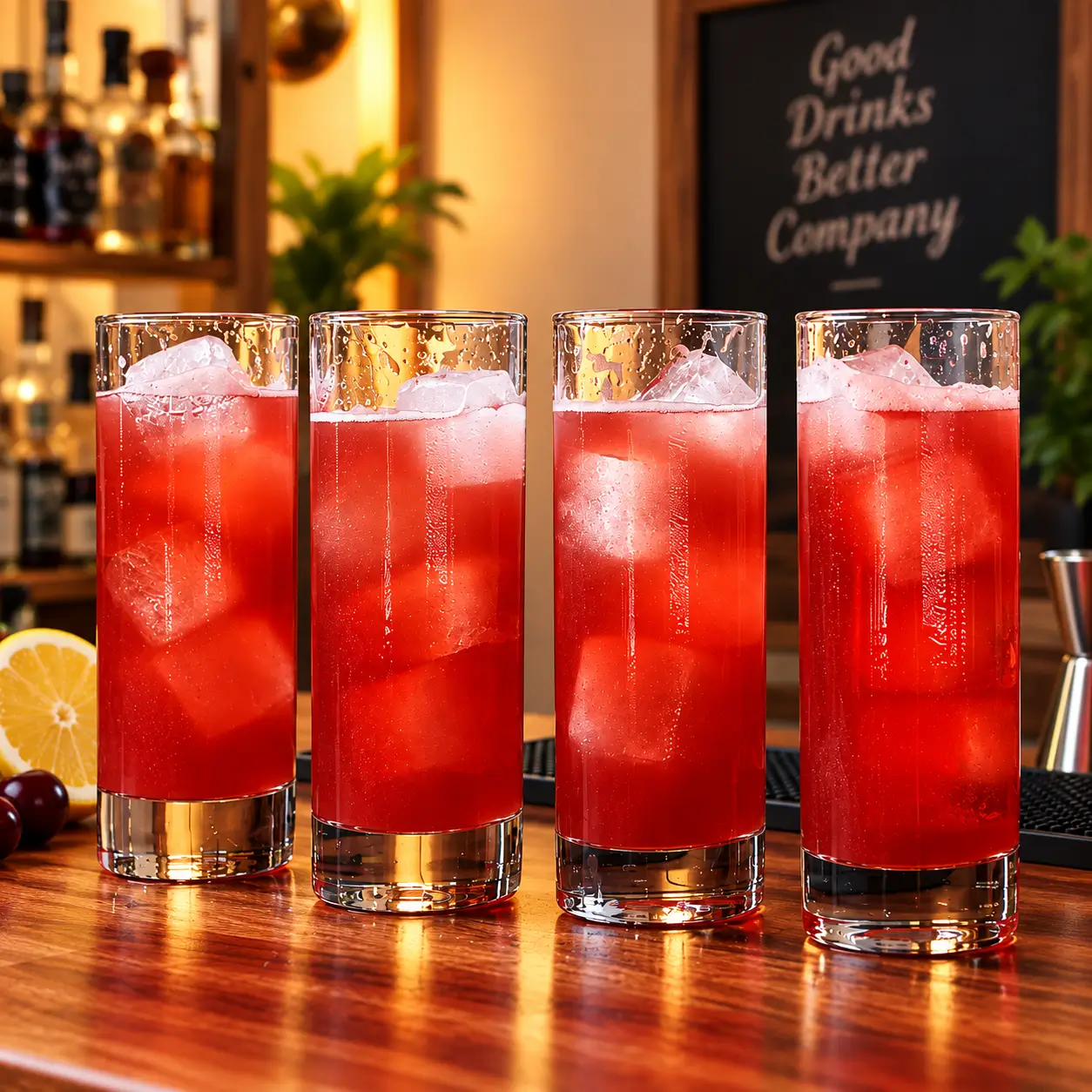 Sloe Gin Fizz Recipe main image