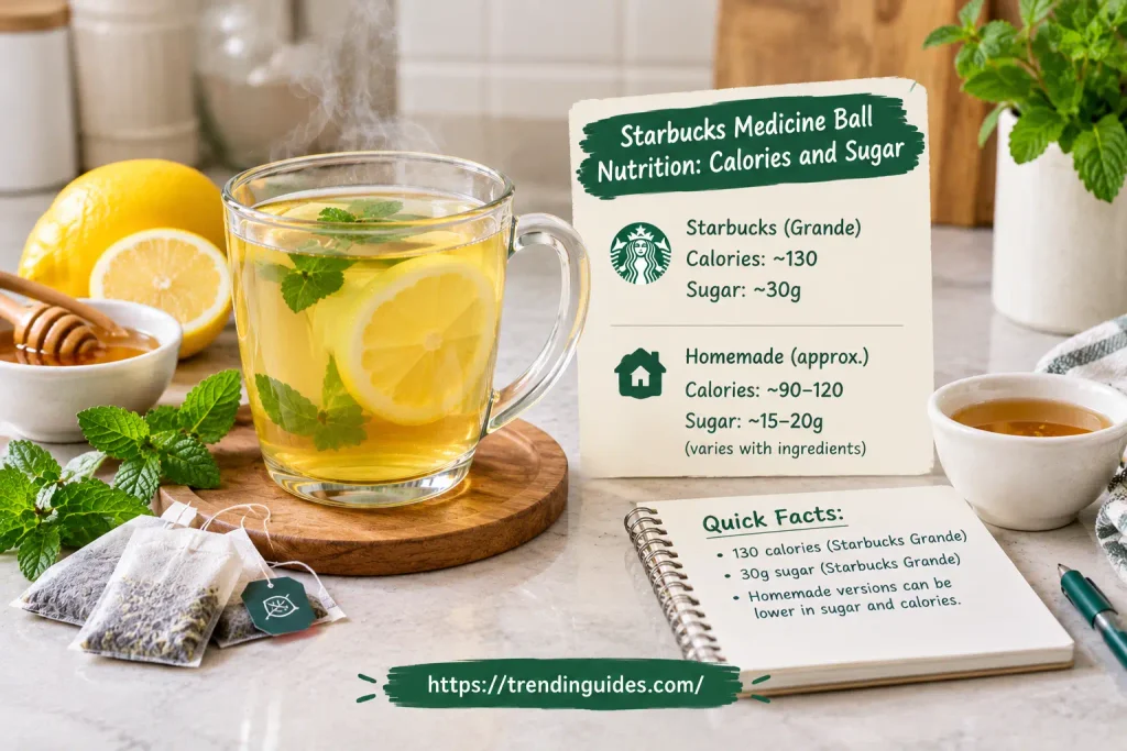 Tea nutrition and sugar comparison