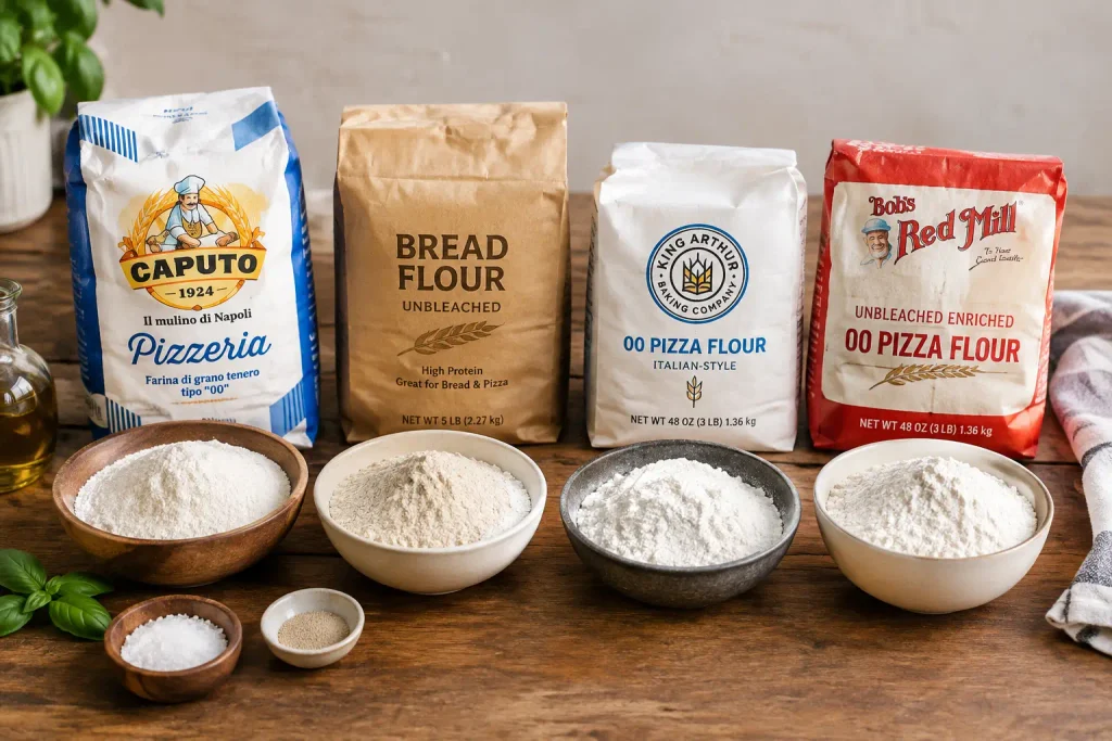 00 flour for Ooni pizza dough
