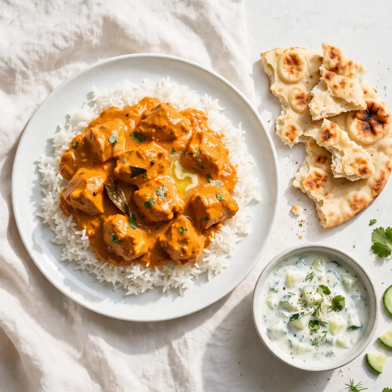 Authentic Restaurant Style Butter Chicken (Murgh Makhani)